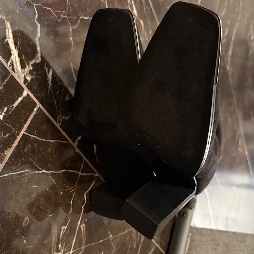 Steve Madden Black Heeled Boots fedora boot - Picture 7 of 8